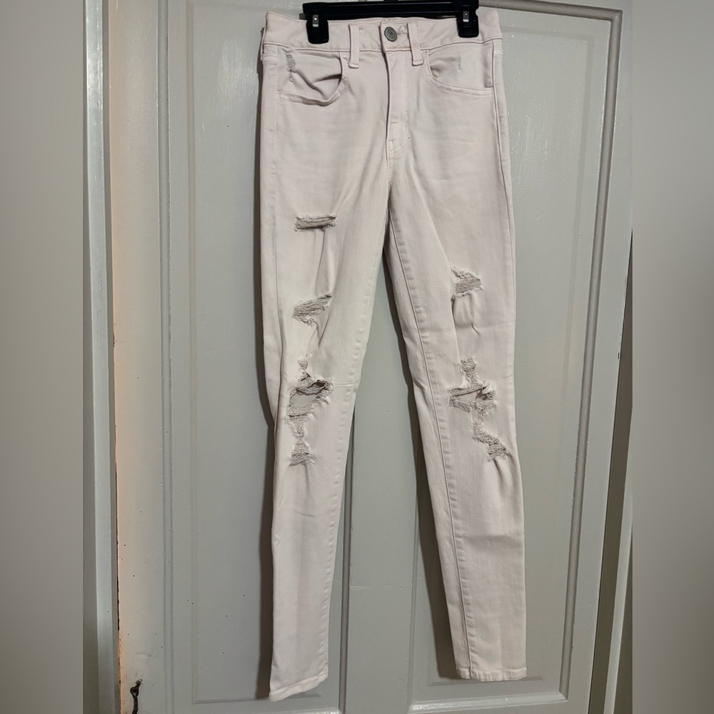 PINK/PEACH American Eagle Jeans